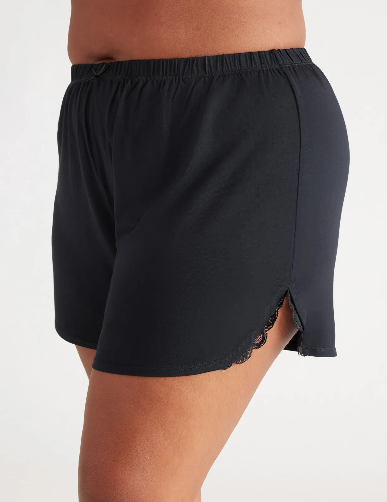 Lace Trim Sleep Short