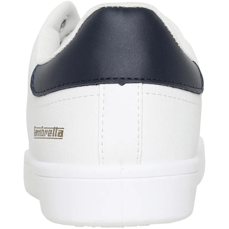 Lambretta Mens Pinball 2 Trainers White