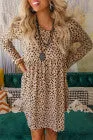 Leopard Babydoll Dress