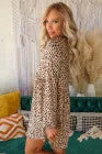 Leopard Babydoll Dress