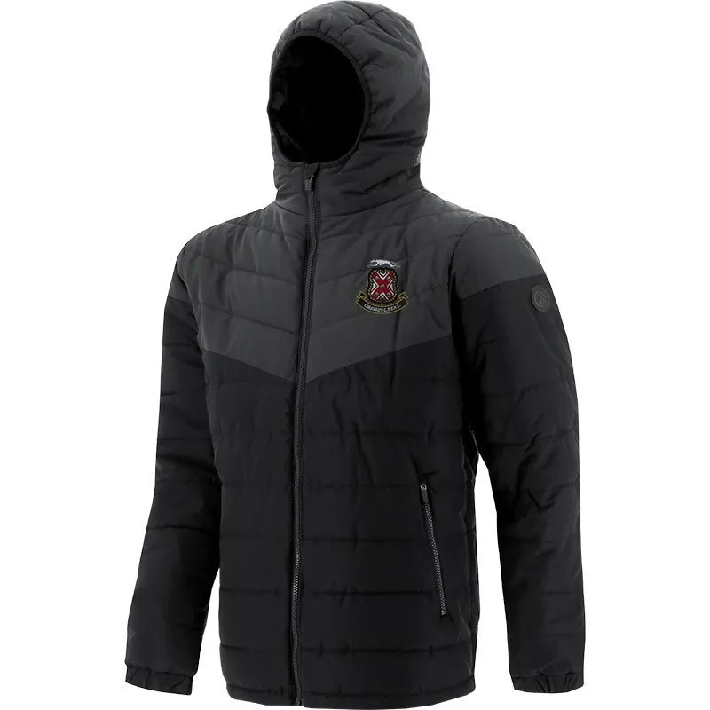 Limavady RFC Kids' Maddox Hooded Padded Jacket Black