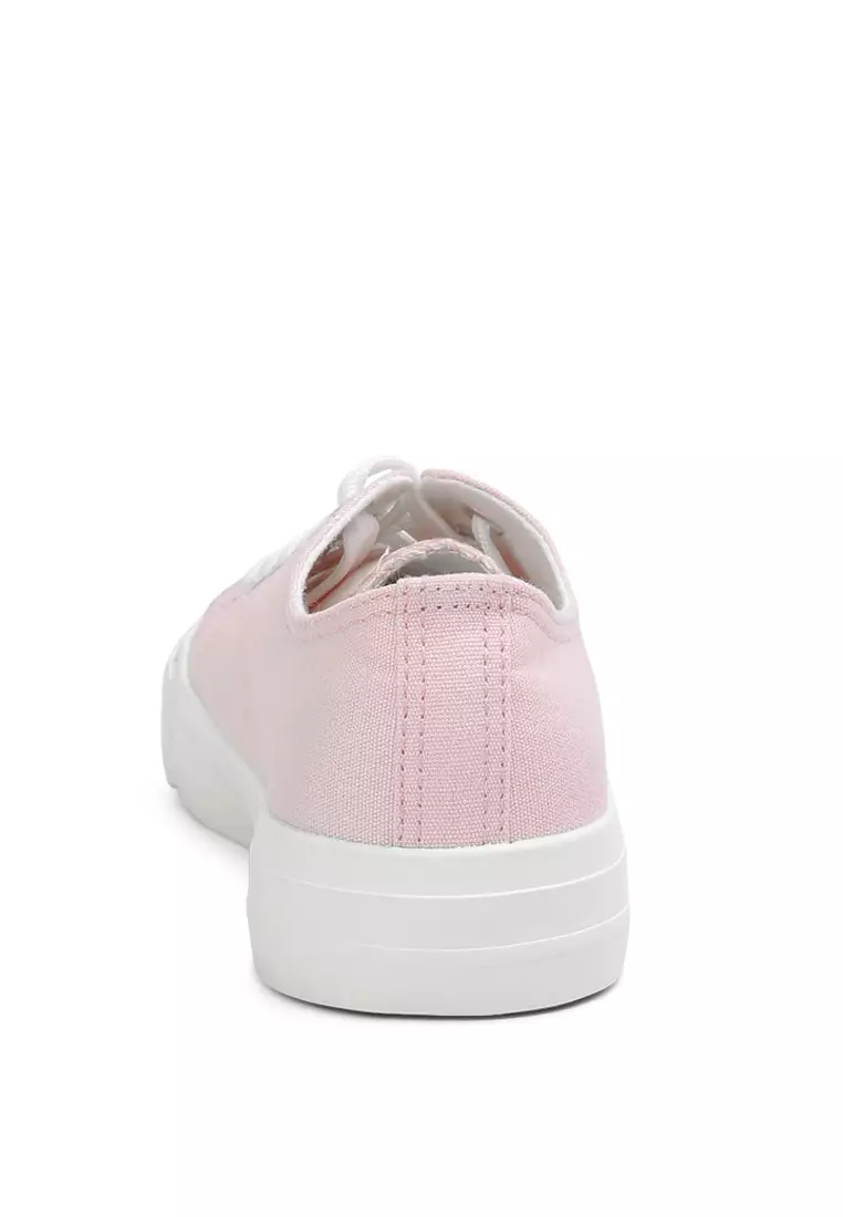 London Rag Pink Casual Canvas Daily wear Sneakers