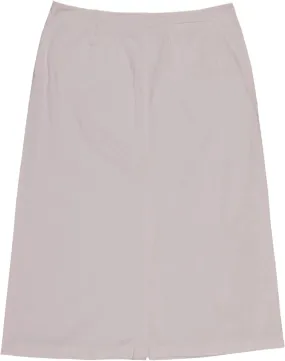 Long White Skirt | ThriftTale