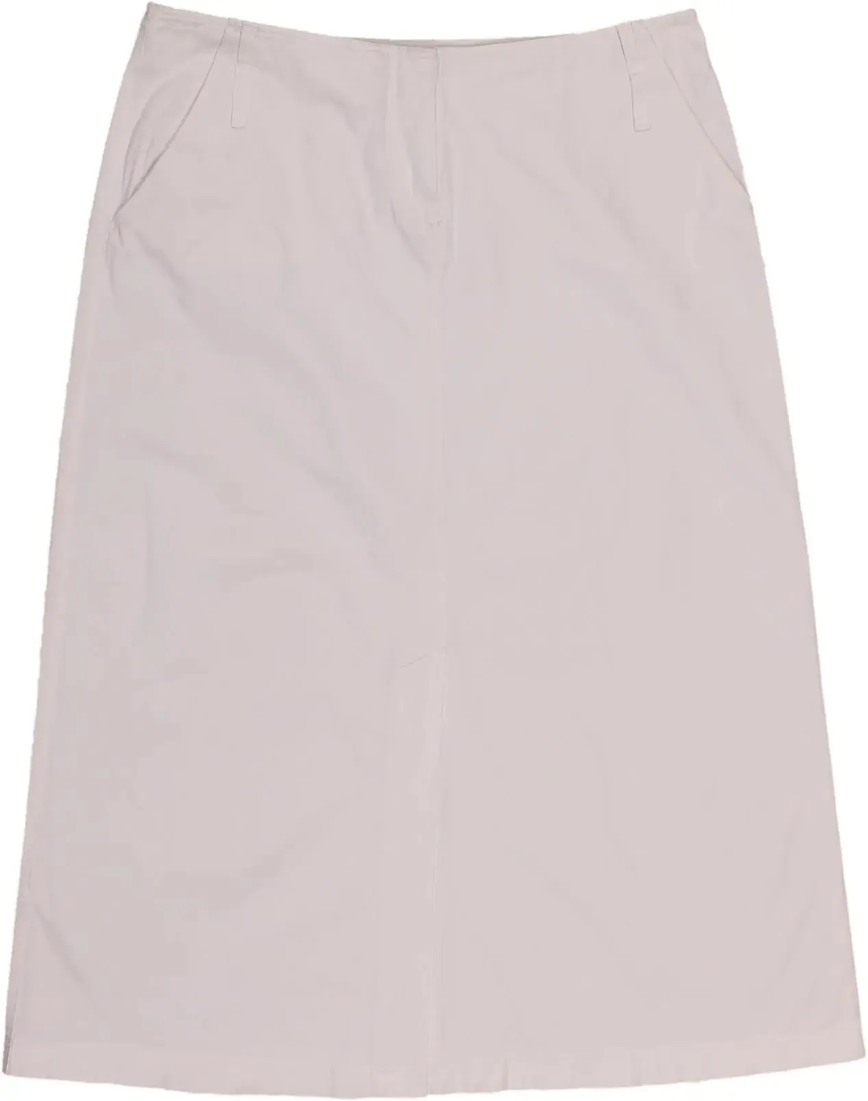 Long White Skirt | ThriftTale