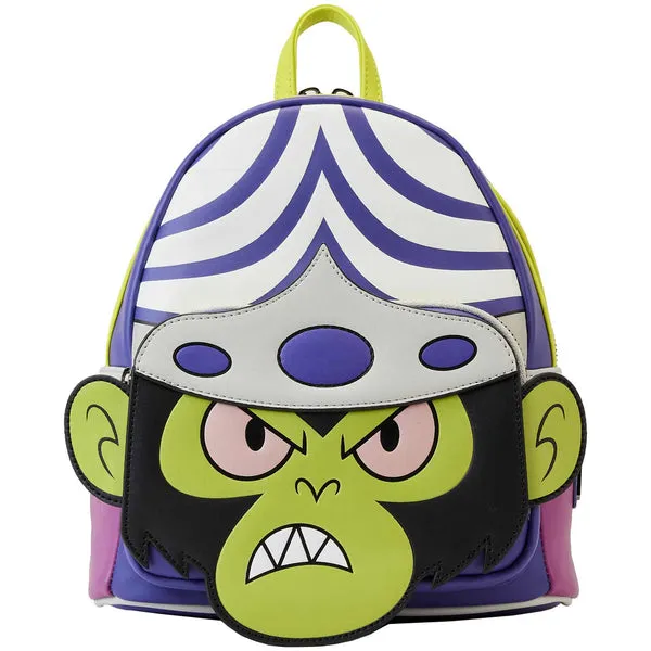 Loungefly x Cartoon Network Powerpuff Girls Mojo Jojo Cosplay Mini Backpack