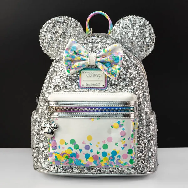 Loungefly x Disney Mickey and Friends Birthday Celebration Mini Backpack