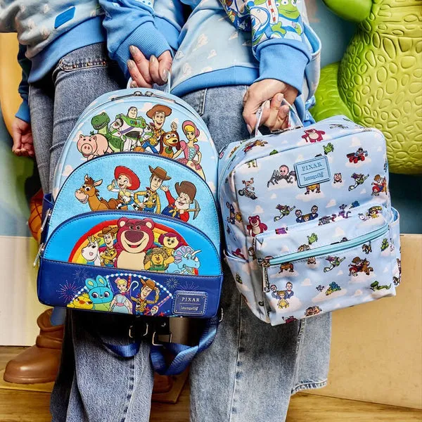 Loungefly x Disney Pixar Toy Story Movie Collab AOP Nylon Backpack