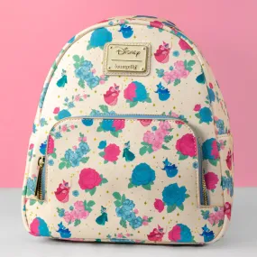 Loungefly x Disney Sleeping Beauty Floral Three Good Fairies Mini Backpack