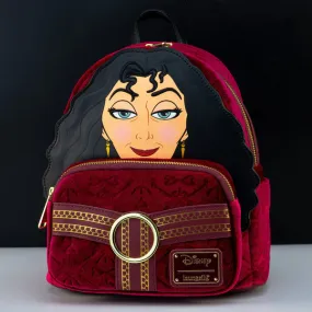 Loungefly x Disney Villains Tangled Mother Gothel Cosplay Mini Backpack