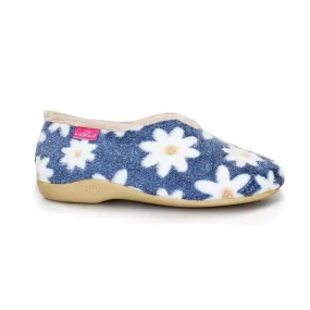 Lunar KLA021 Daisy Slipper Blue