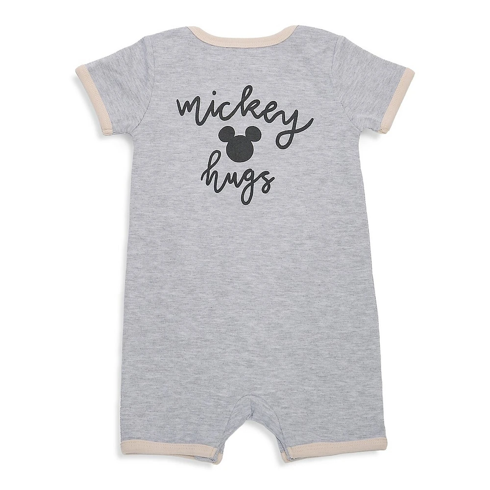 Mad Engine Baby's Mickey Hugs Romper