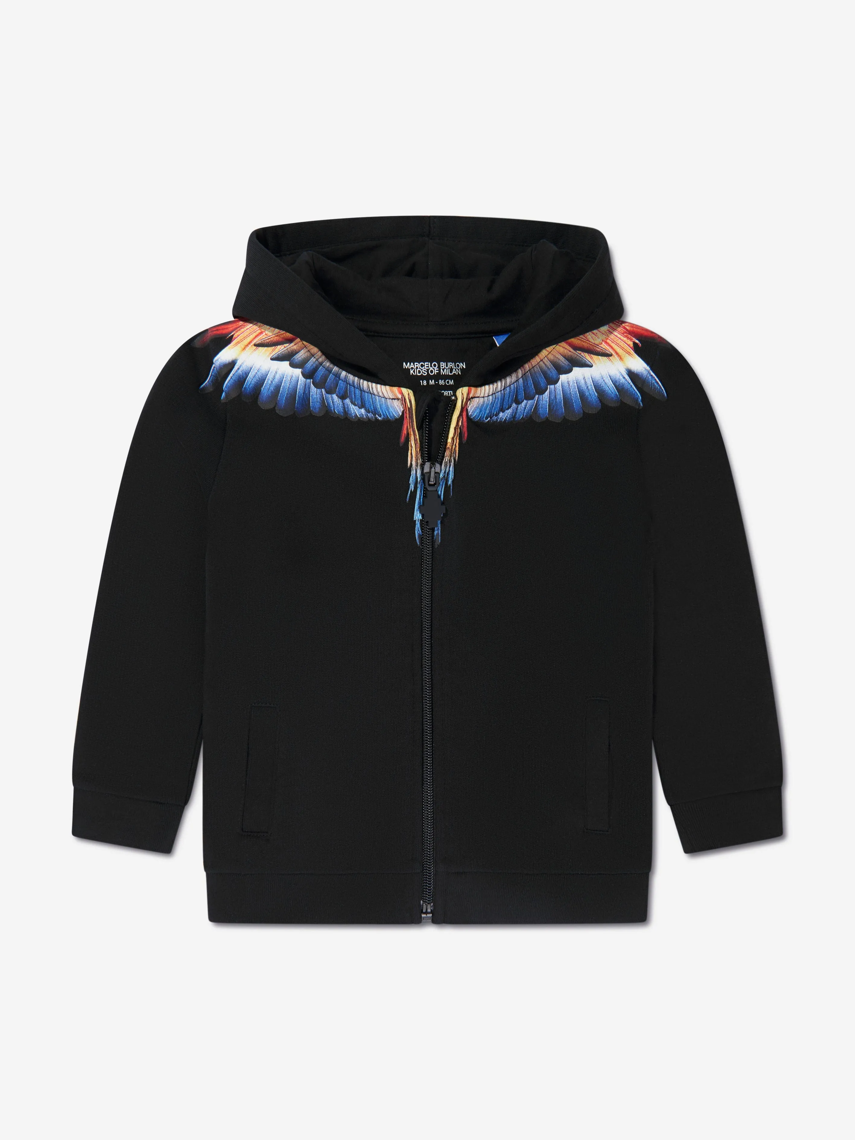 Marcelo Burlon Baby Boys Icon Wings Zip Up Hoodie