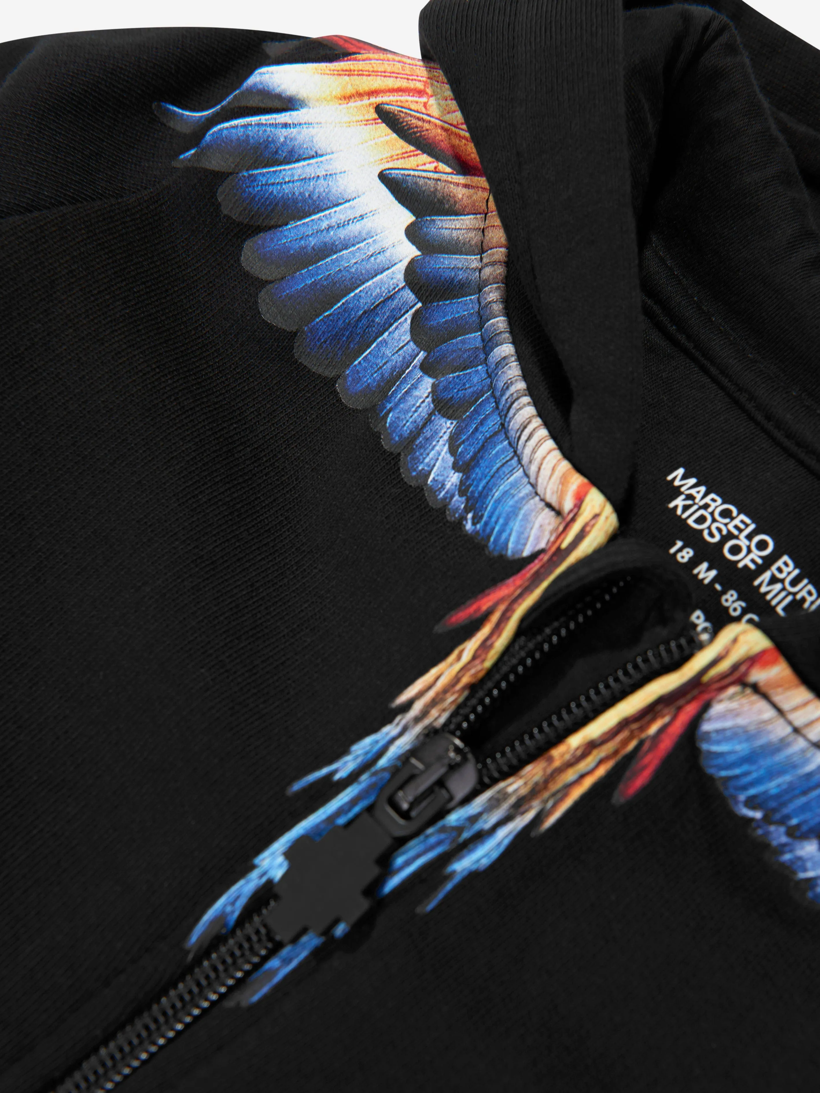 Marcelo Burlon Baby Boys Icon Wings Zip Up Hoodie