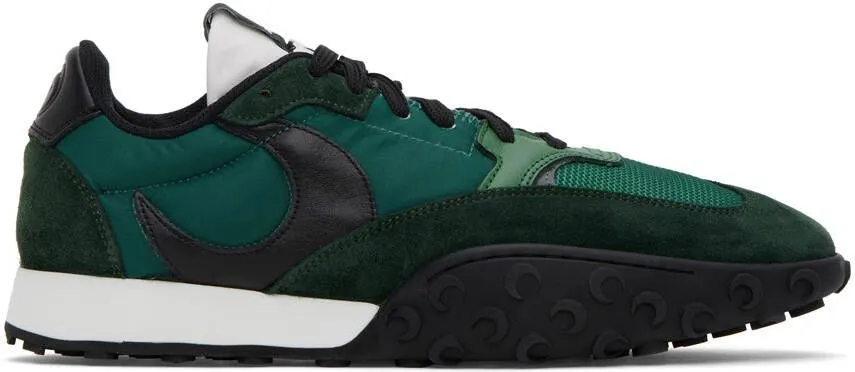 Marine Serre Green MS-Rise 22 Sneakers