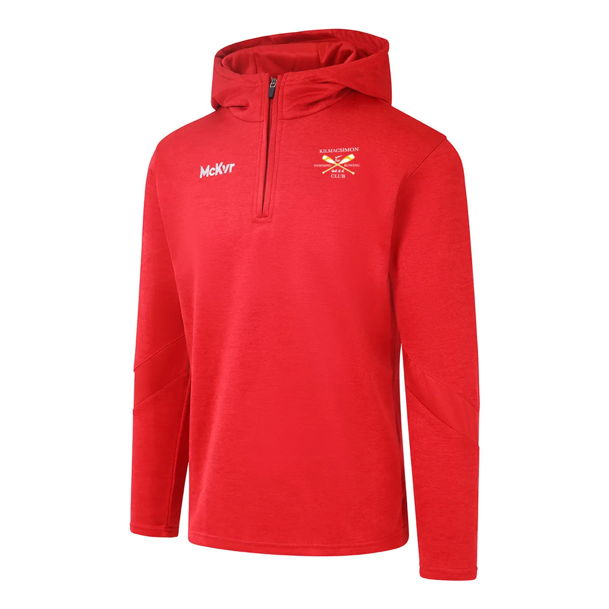 Mc Keever Kilmacsimon Rowing Club Core 22 1/4 Zip Hoodie - Adult - Red