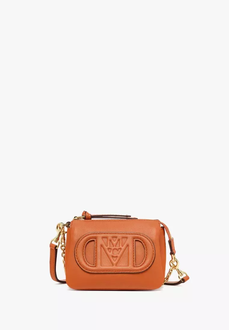 MCM Mode Travia Shoulder Bag in Spanish Calf Leather