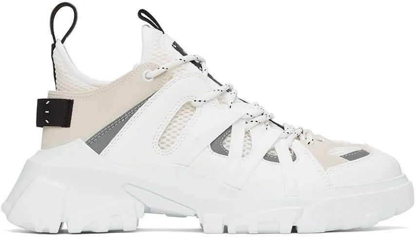 MCQ White Orbyt Descender 2.0 Sneakers