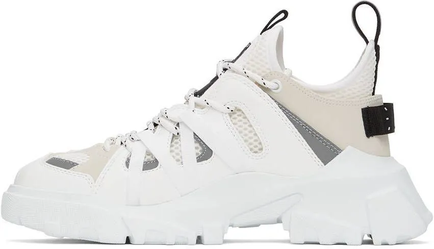 MCQ White Orbyt Descender 2.0 Sneakers