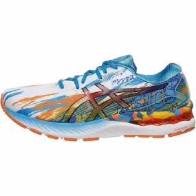 Men's ASICS Gel-Nimbus 23 (Digital Aqua/Marigold Orange)