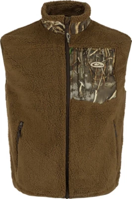 Men's Drake Waterfowl MST Sherpa Fleece Hybrid Liner Vest