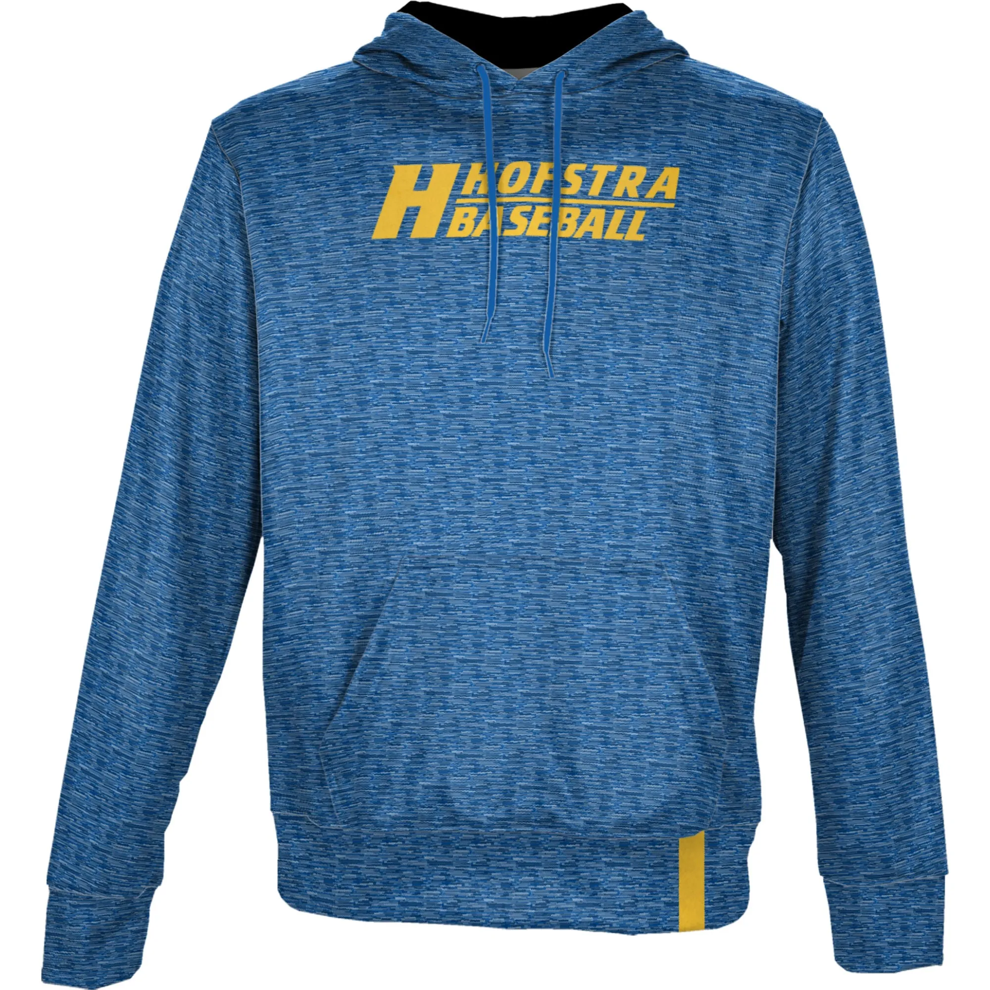 Men's ProSphere Blue Hofstra University Pride Baseball Name Drop Pullover Hoodie