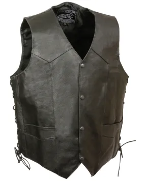 Milwaukee Leather Men's "Live to Ride" Flying Eagle Vest - 4X