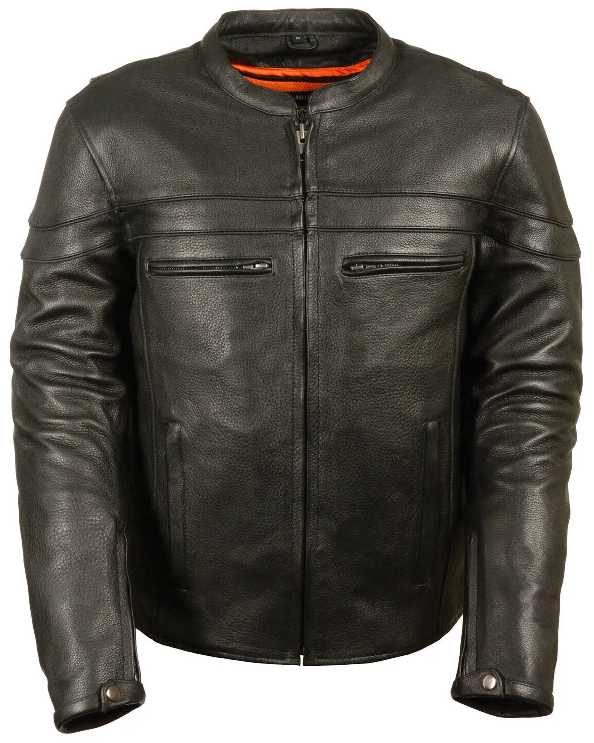 Milwaukee Leather Men's Sporty Scooter Crossover Jacket - 5X