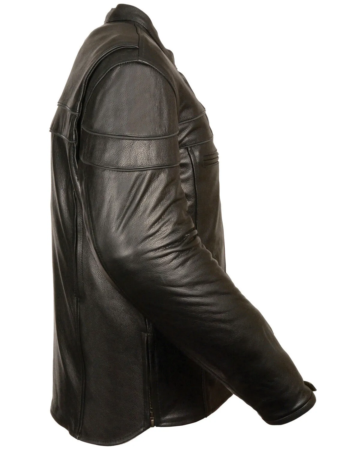 Milwaukee Leather Men's Sporty Scooter Crossover Jacket - 5X