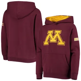 Minnesota Golden Gophers Youth Maroon Big Logo Pullover Hoodie