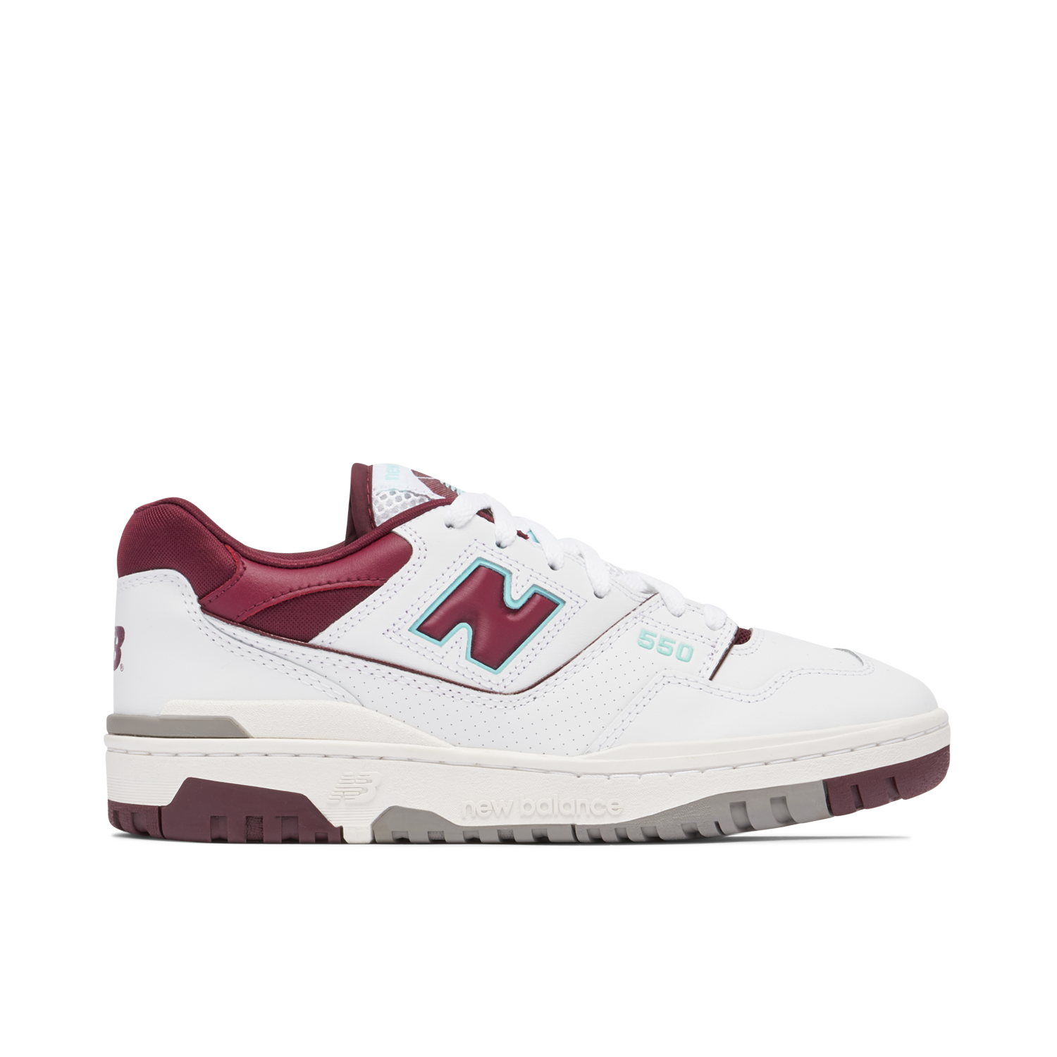 New Balance 550 Burgundy Cyan | BB550WBG | Laced