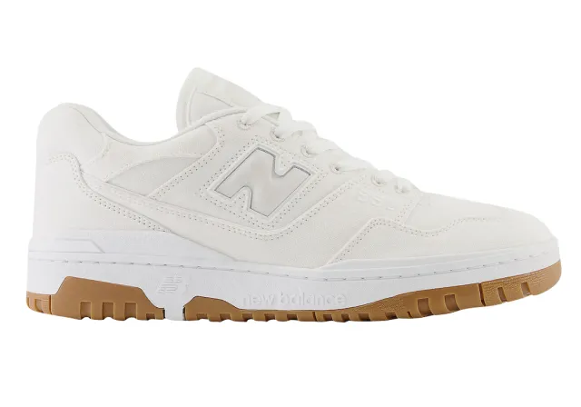 New balance 550 white canvas brand new. white/gum. bb550cva.