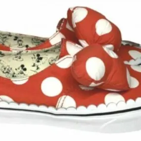 NEW Disney x Vans Authentic Gore Skate Shoe Minnie's Mou...