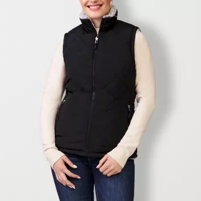 new!Free Country Womens Reversible Fleece Vest