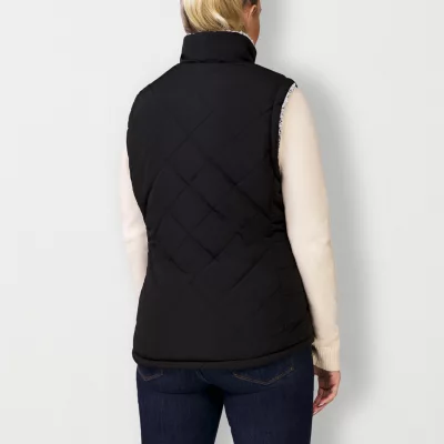 new!Free Country Womens Reversible Fleece Vest