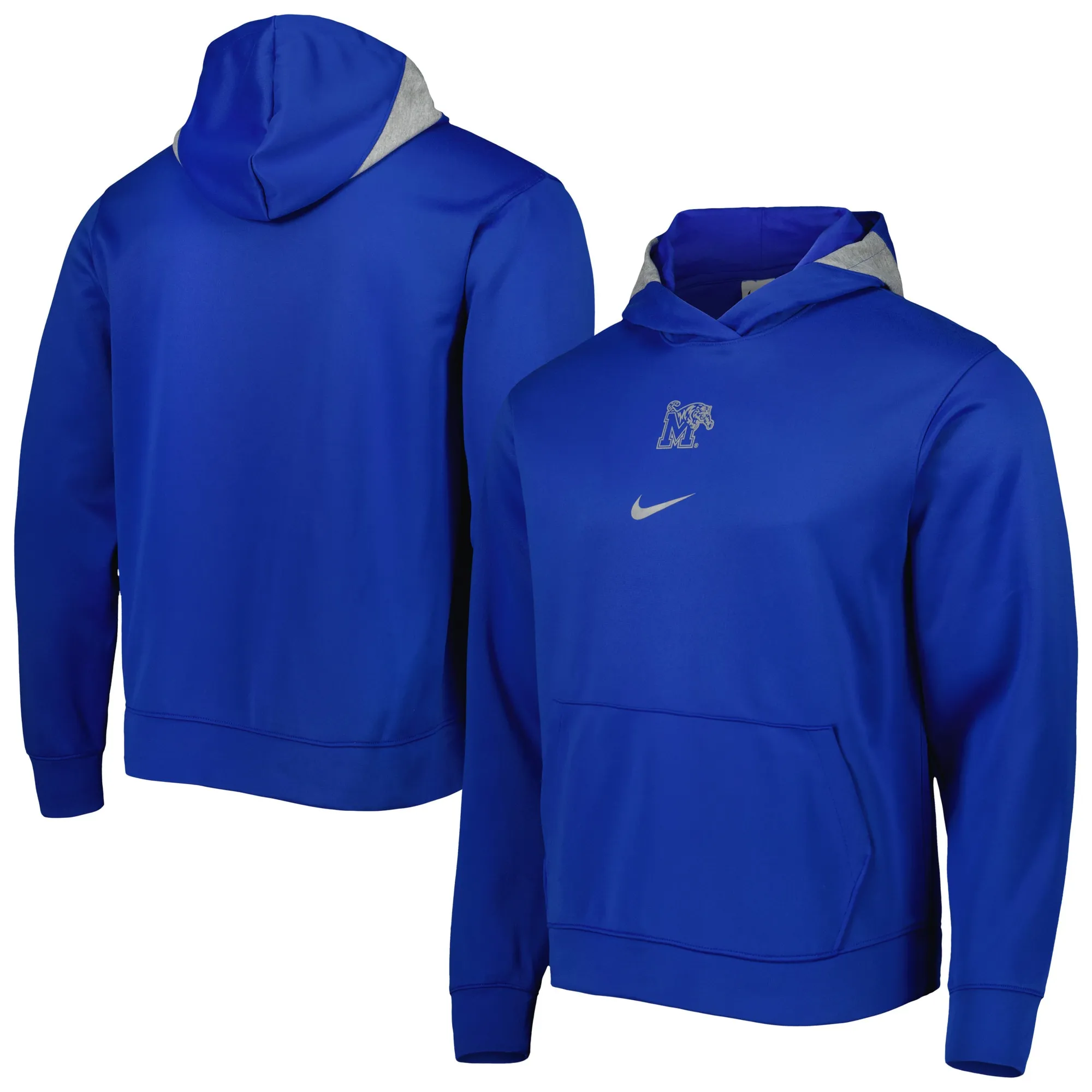 Nike Memphis Tigers Royal Spotlight Performance Pullover Hoodie