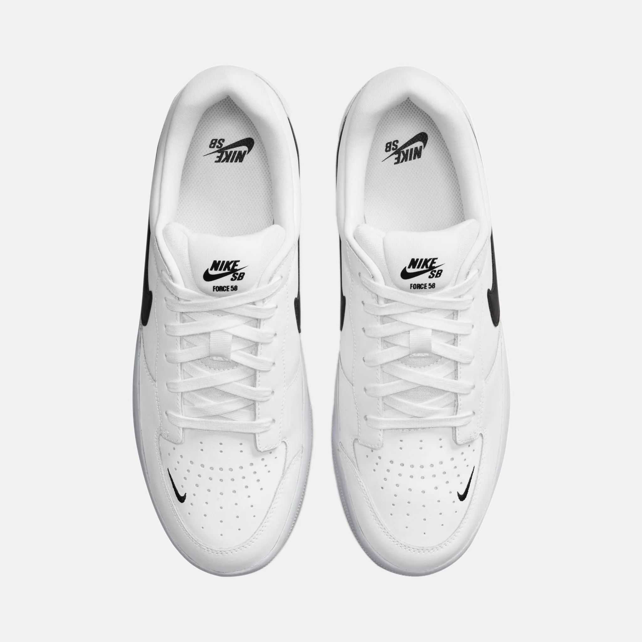 Nike SB - Force 58 Premium Shoes - White / Black