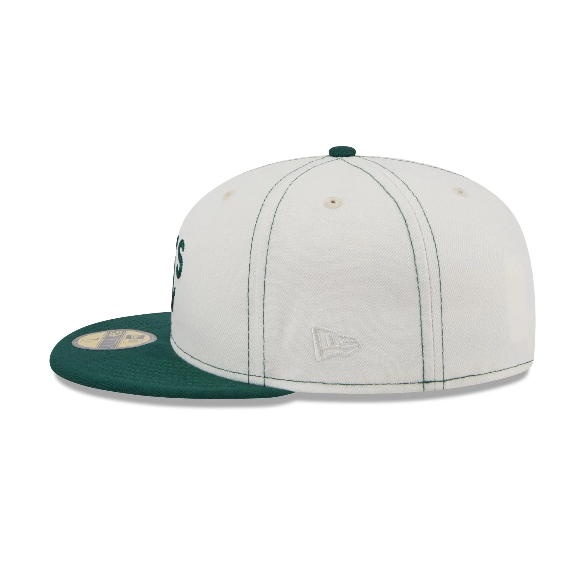 Oakland Athletics Sandy Linen 59FIFTY Fitted Hat