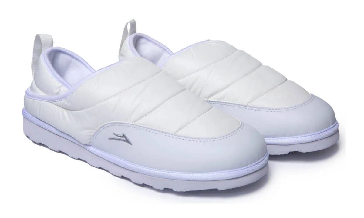 Owen Slipper - White Nylon