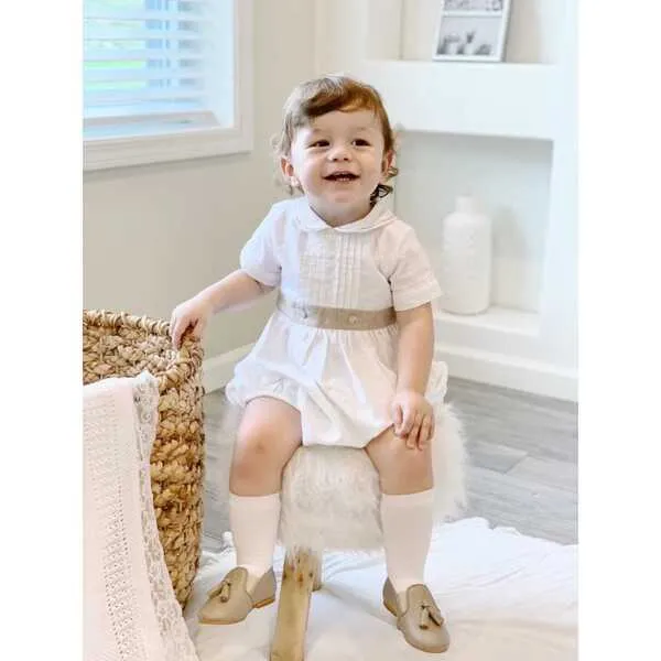 Petite Maison Kids Ashton Linen Romper