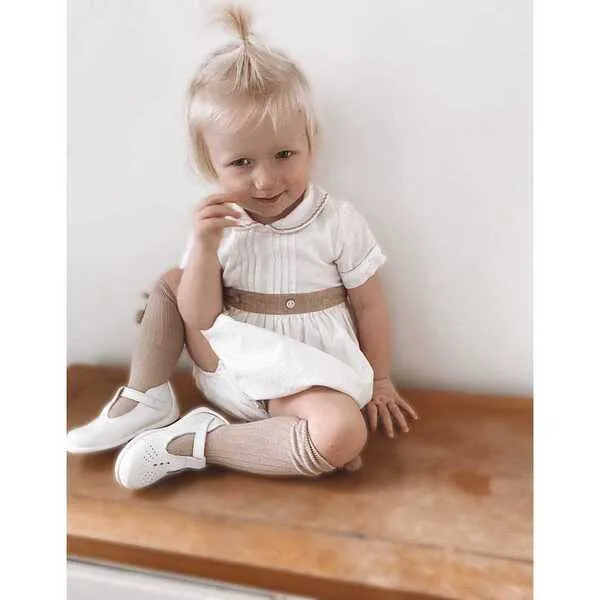 Petite Maison Kids Ashton Linen Romper