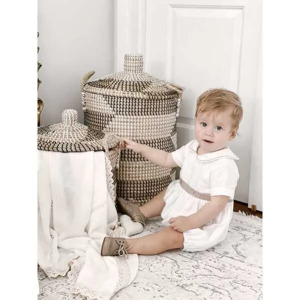 Petite Maison Kids Ashton Linen Romper