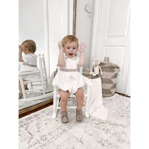 Petite Maison Kids Ashton Linen Romper