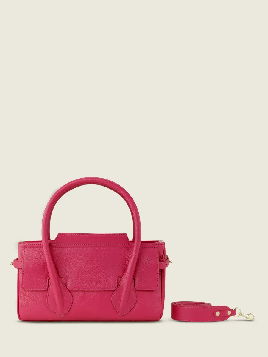 Pink Leather Handbag for Women - Madeleine S Sorbet Raspberry | PAUL MARIUS