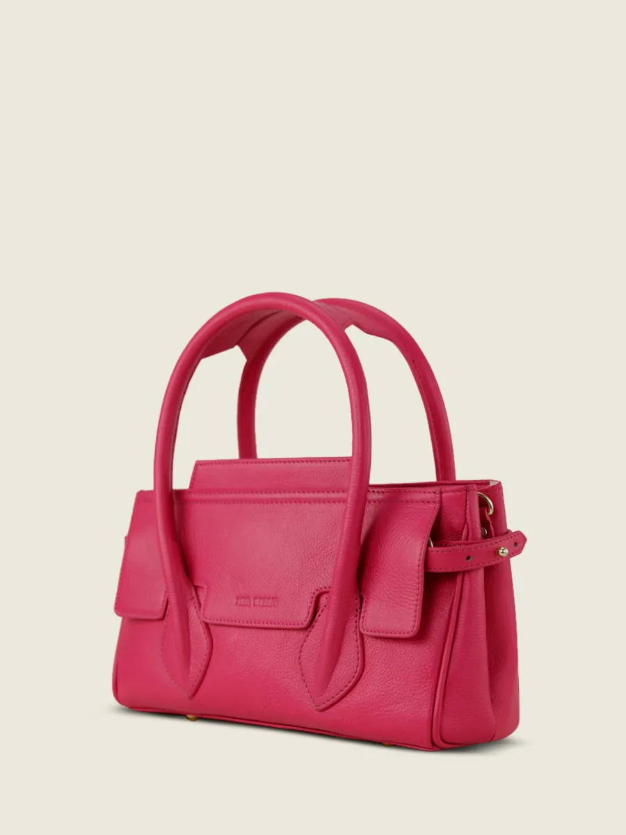 Pink Leather Handbag for Women - Madeleine S Sorbet Raspberry | PAUL MARIUS