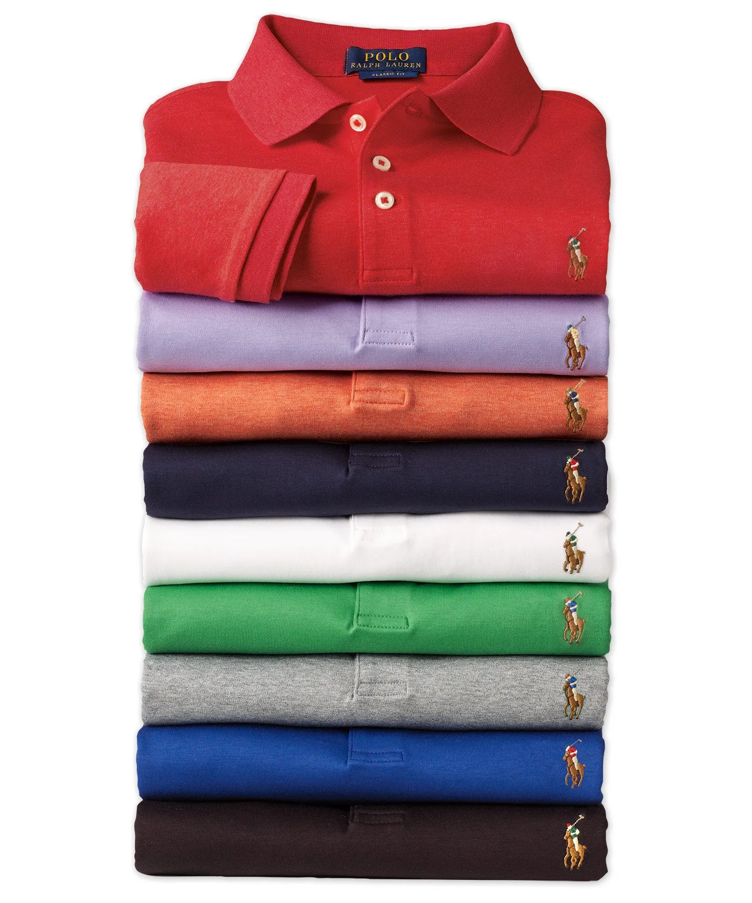 Polo Ralph Lauren Short Sleeve Classic Fit Soft Touch Pima Cotton Polo Shirt