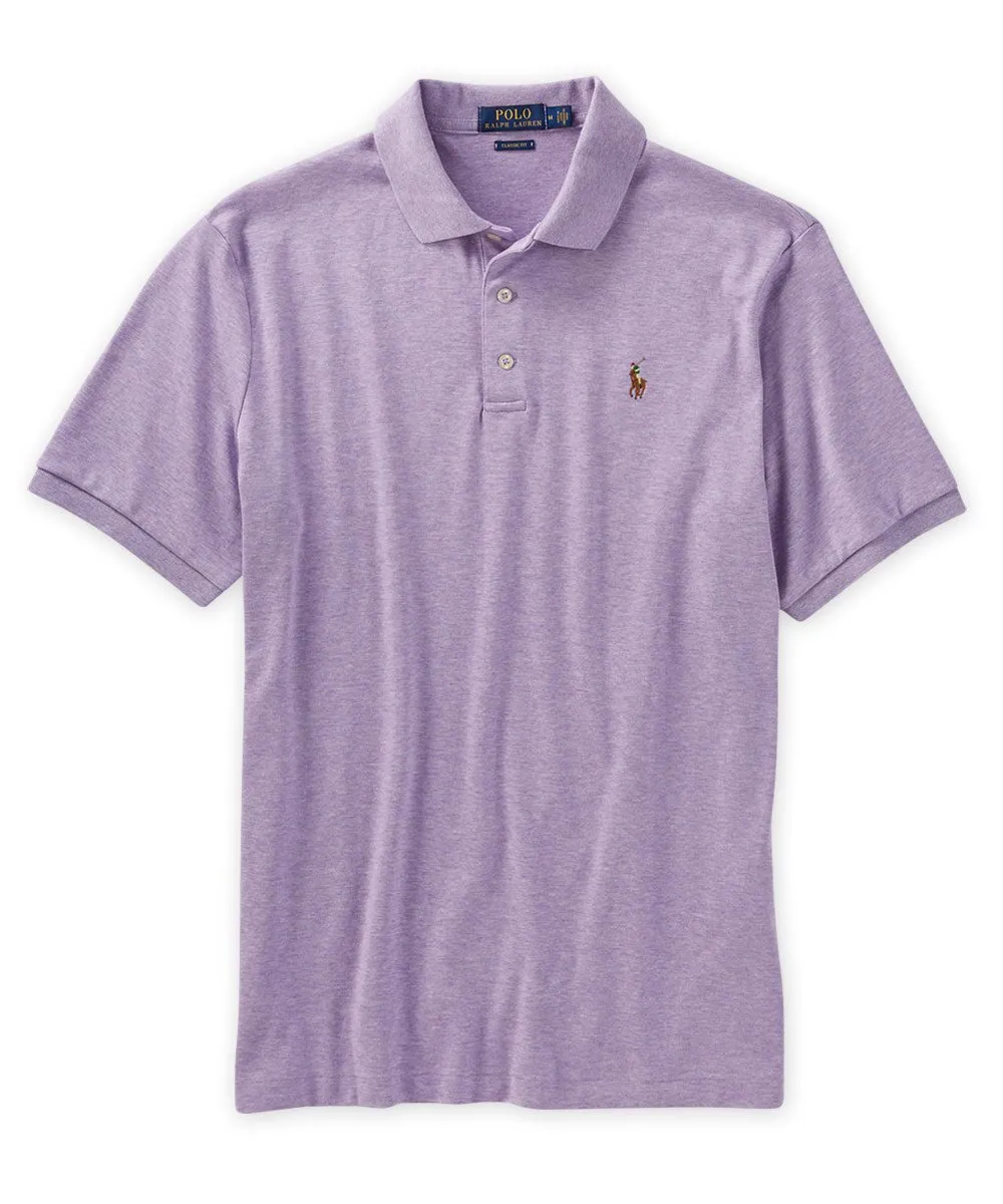 Polo Ralph Lauren Short Sleeve Classic Fit Soft Touch Pima Cotton Polo Shirt