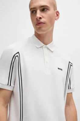 Polo shirt with logo detail