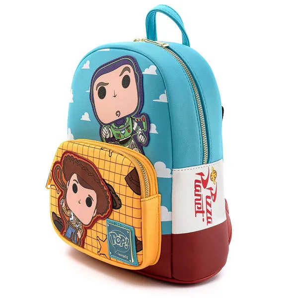 Pop! by Loungefly X Pixar: Toy Story Buzz & Woody Mini Backpack