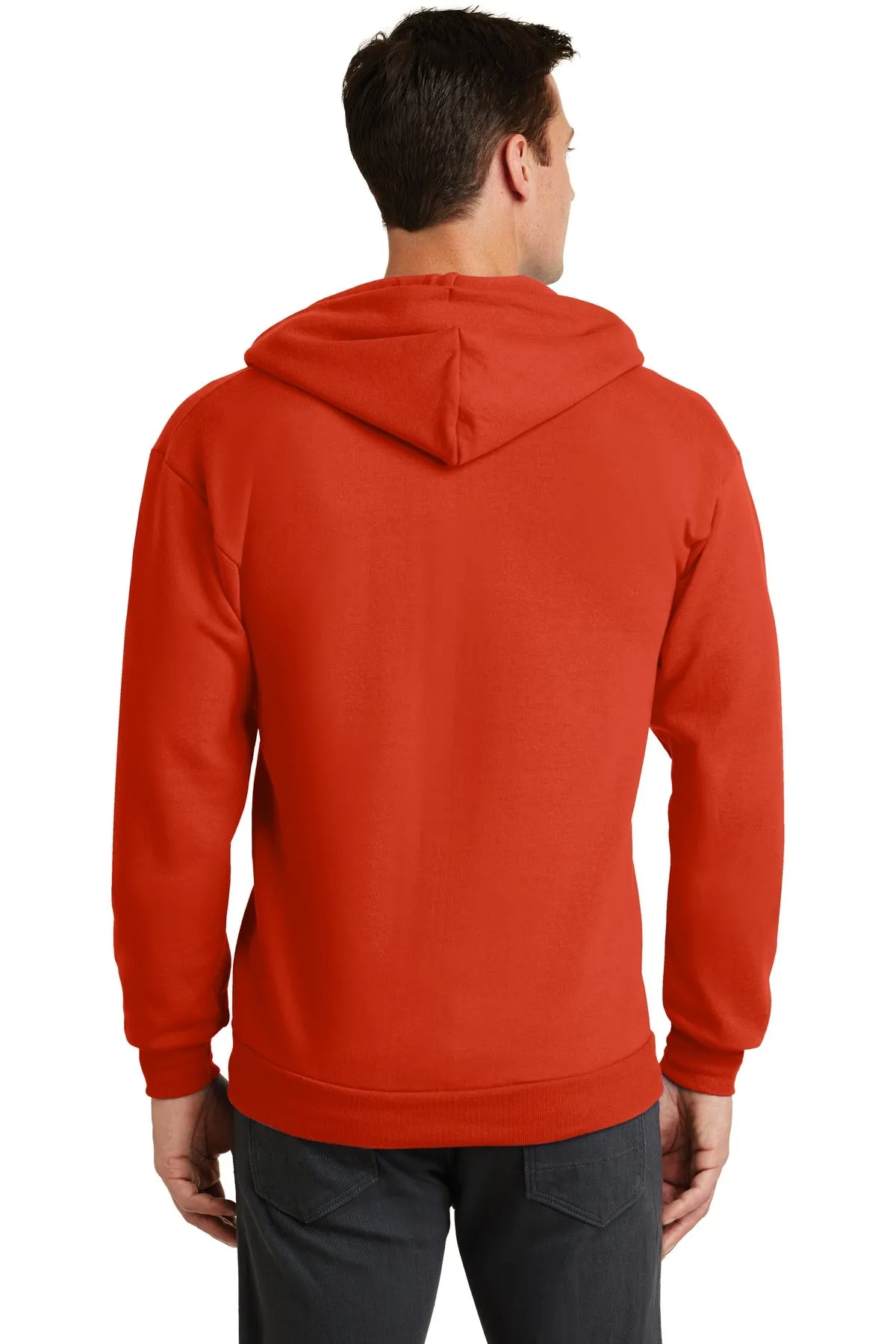 Port & Company - Men's Core Fleece Full-Zip Hooded Sweatshirt 2 of 2