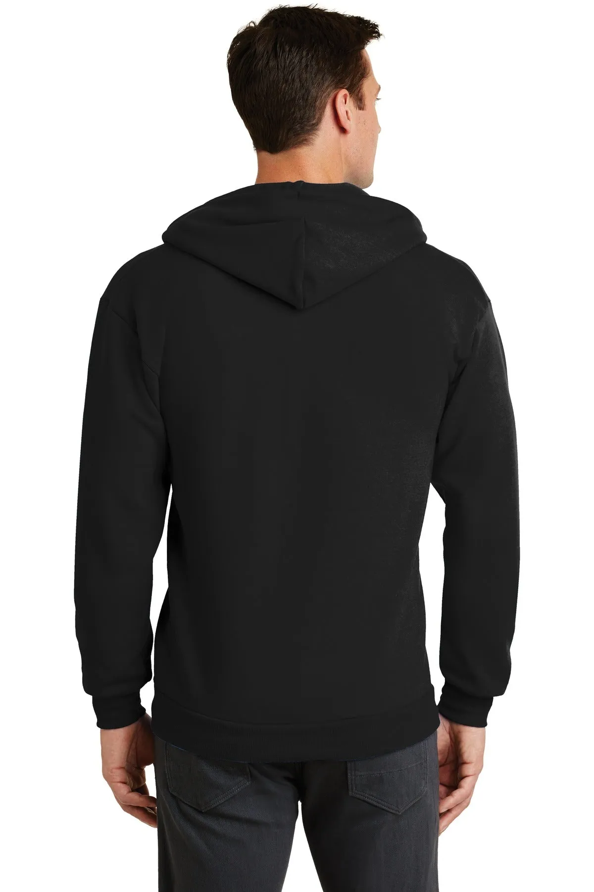 Port & Company - Men's Core Fleece Full-Zip Hooded Sweatshirt 2 of 2